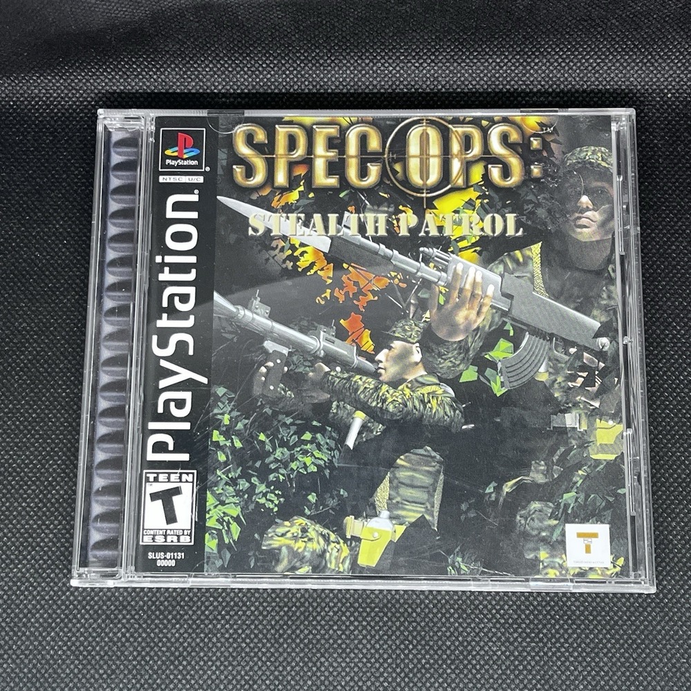 Spec Ops: Stealth Patrol (PlayStation 1 PS1) CIB COMPLETE & TESTED